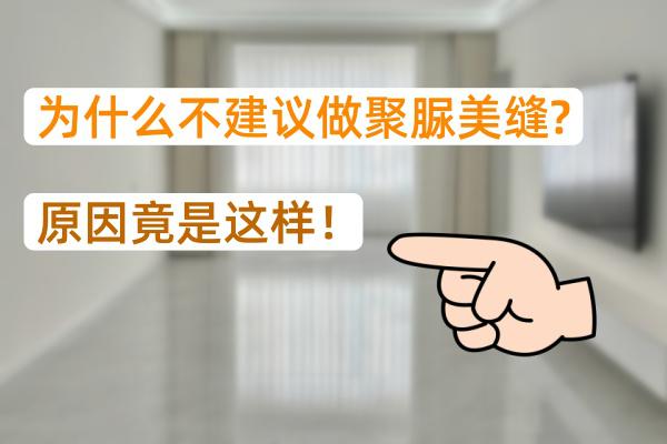 为什么不能选聚脲美缝